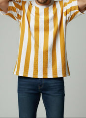 Lining Printed Dropshoulder