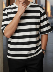 Lining Printed Dropshoulder