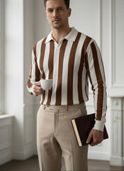 old money Lining Printed Full sleeve Tshirt