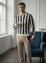 old money Lining Printed Full sleeve Tshirt