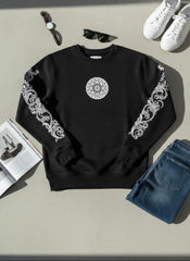 VIRAL Front Back Printed Sweatshirt