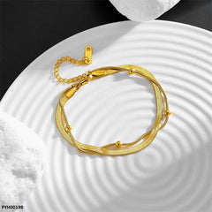 ✨ Double Layer Anklet – Premium & Trendy ✨