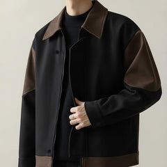 Korean Style Flape Zipper  Jacket