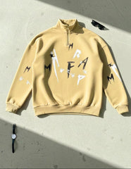 Letter printed  Mockneck