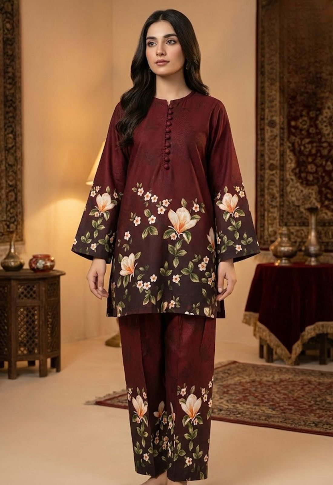 Digital printed cord set