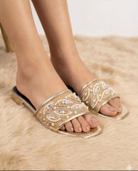 HIGH QUALITY EMBROIDERY WOMEN SHOES