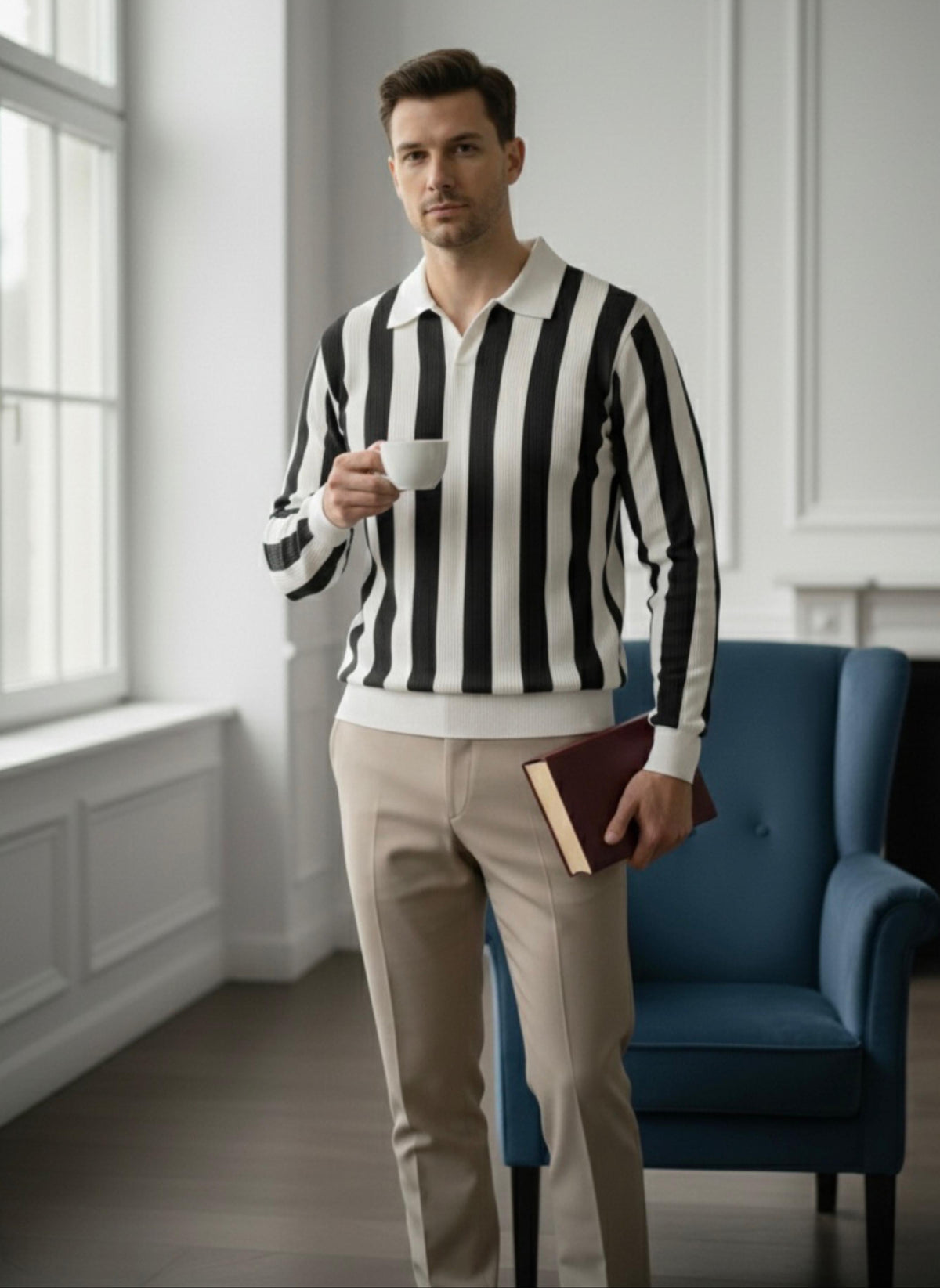 old money Lining Printed  Full sleeve Tshirt