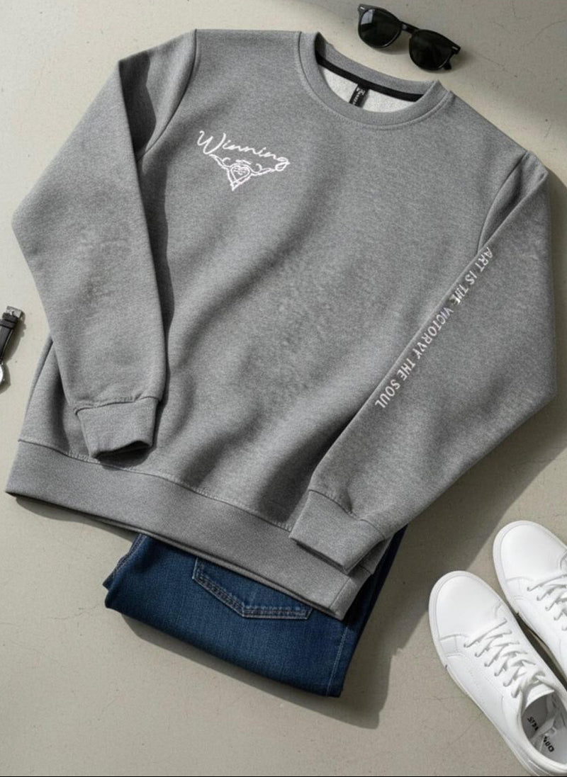 VIRAL Front Back  Printed Sweatshirt