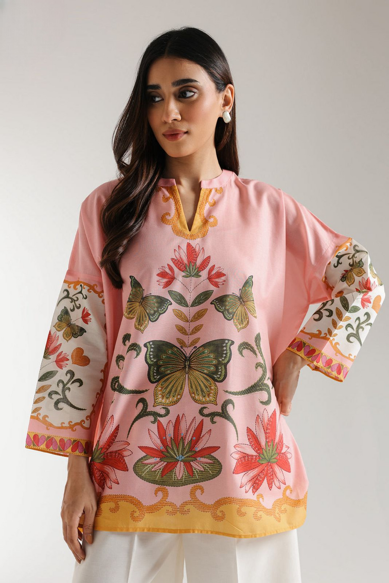 Digital ethnic design Printed top